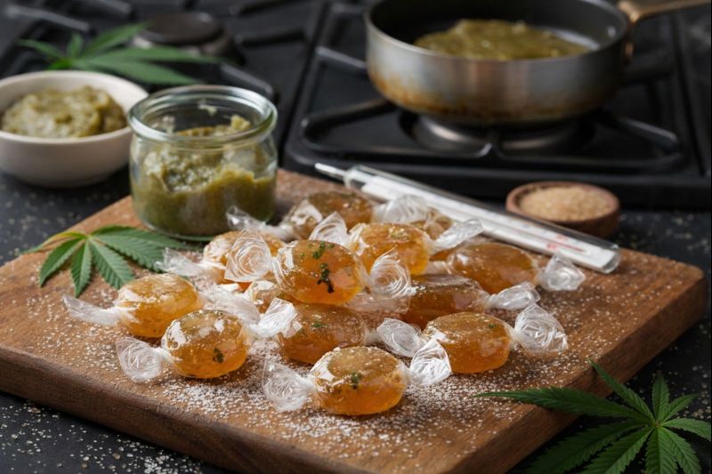 Cannabutter Hard Candy Recipe