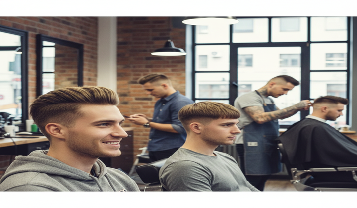 Straight Hair Haircuts for Guys