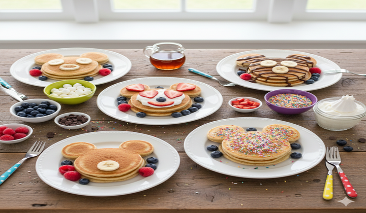Mickey Mouse Pancakes Recipe