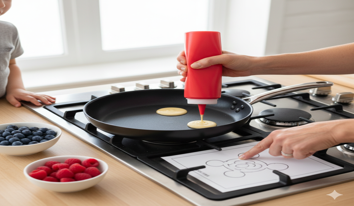 Mickey Mouse Pancakes Recipe