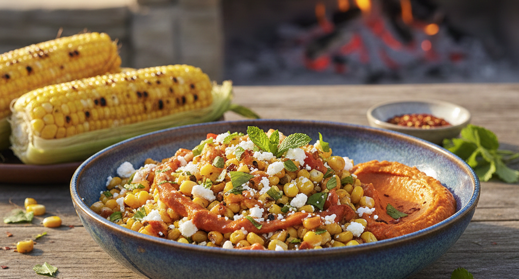 Cava Fire Roasted Corn Recipe