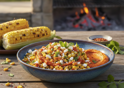 Cava Fire Roasted Corn Recipe