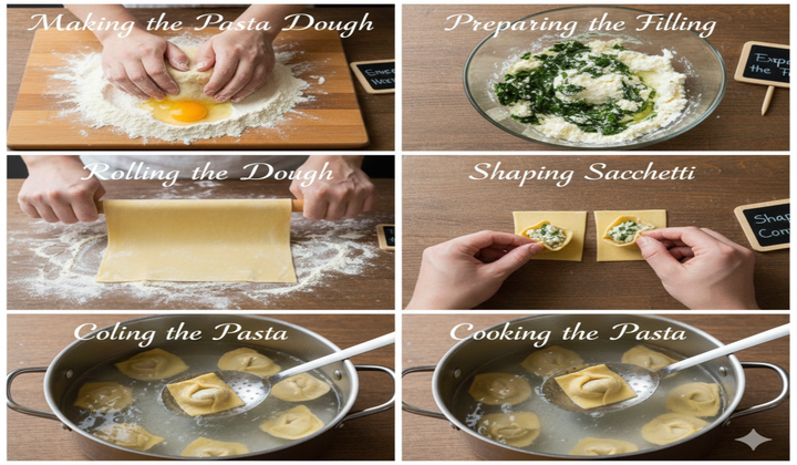 Sacchetti Pasta Recipe