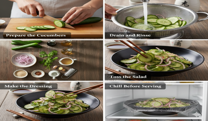 Gyu-Kaku Cucumber Salad Recipe