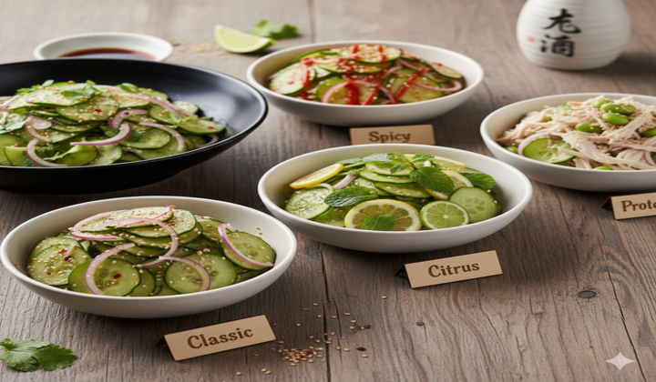 Gyu-Kaku Cucumber Salad Recipe