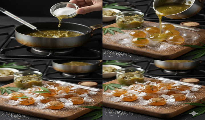 Cannabutter Hard Candy Recipe