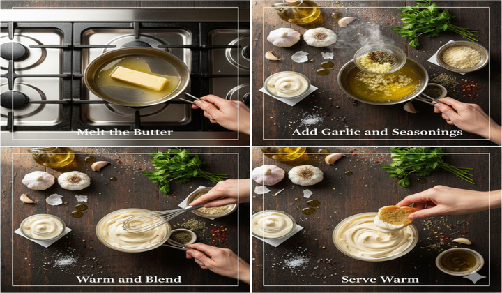 Pizza Hut Garlic Sauce Recipe