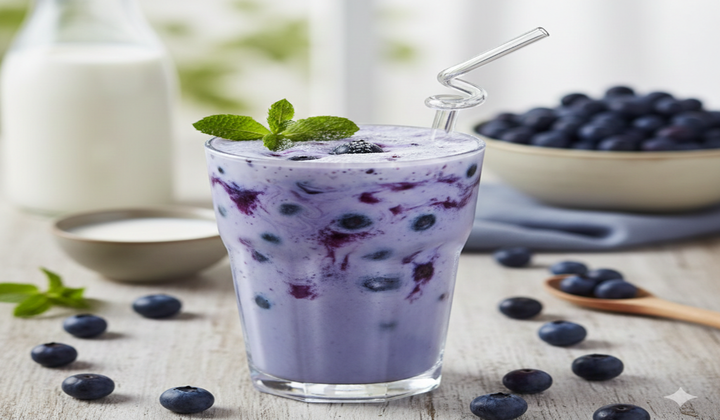 Blueberry Milk Recipe