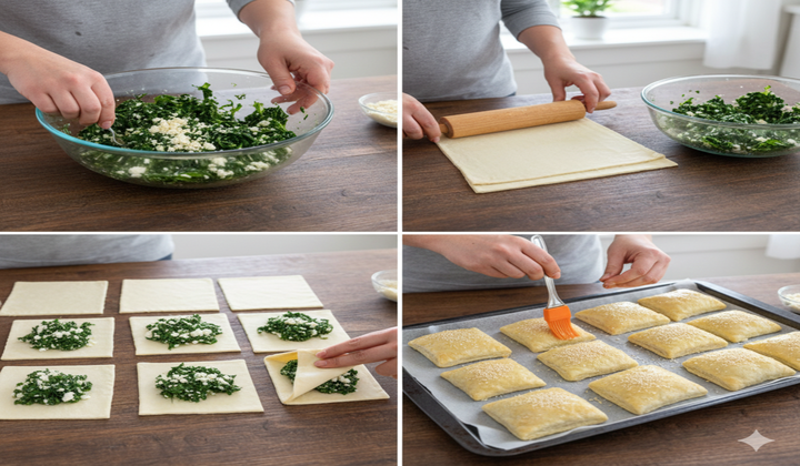 Kronk’s Spinach Puffs Recipe