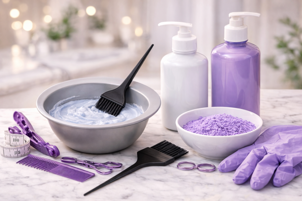 bleach bath before and after