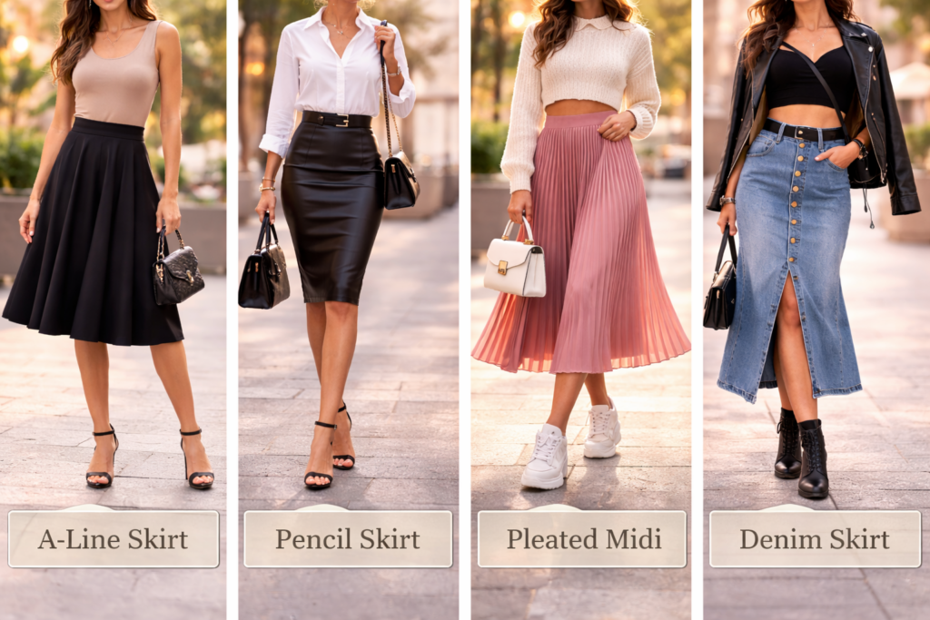 Types of Skirts