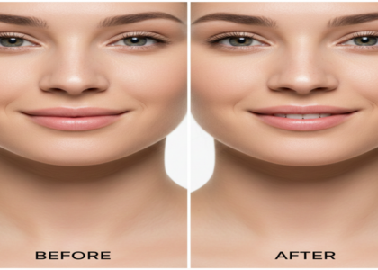 Lip Flip Before and After