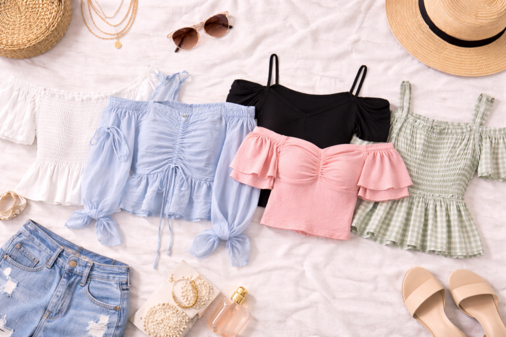 Off-Shoulder and Cold-Shoulder Tops