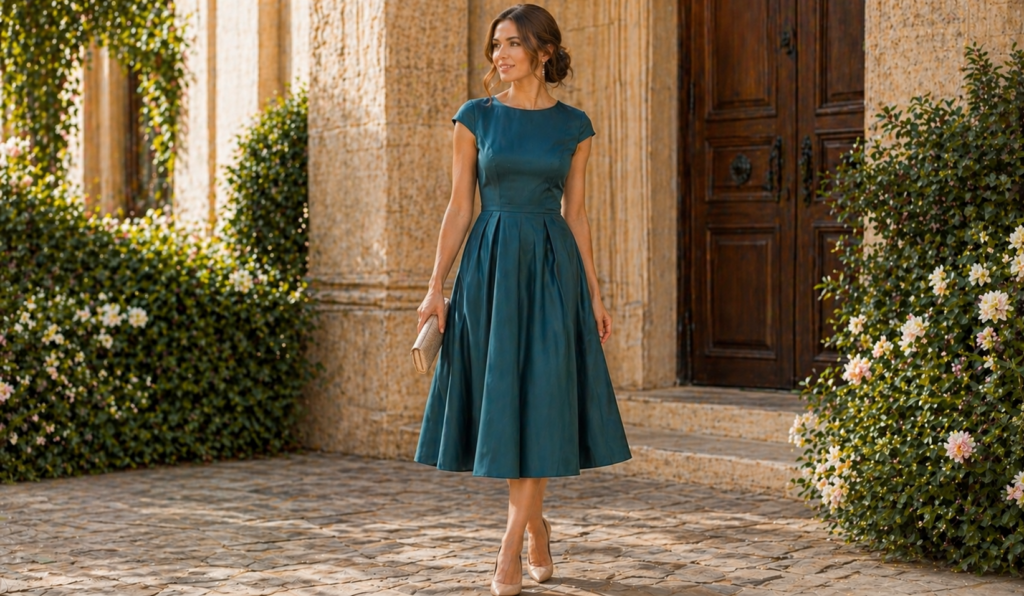 Tea-Length Dress
