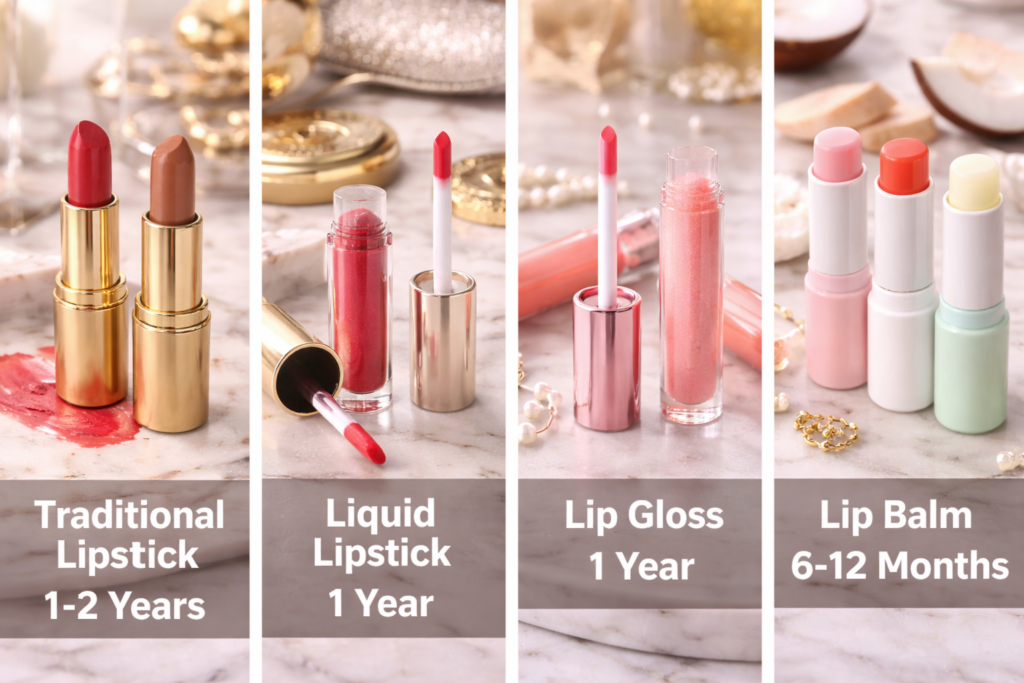 How Long Different Types of Lipsticks Last