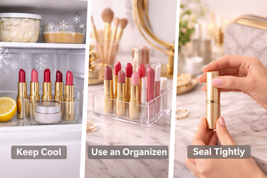 Lipstick Storage Tips: Maximize Your Shelf Life