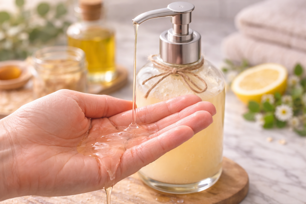 Body wash too thin happens