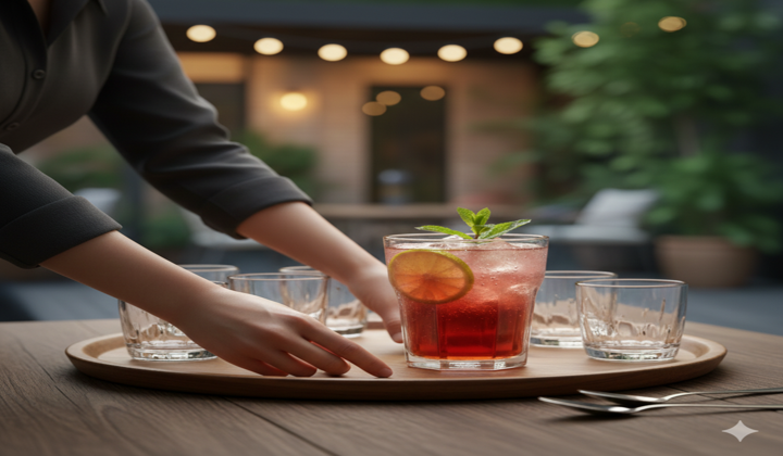 How Rusa Drink Is Typically Served