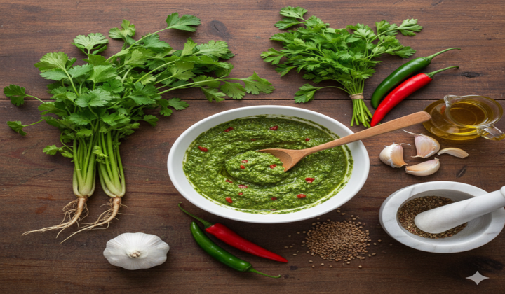 Common Ingredients in Skhug Sauce