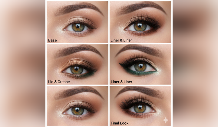 Step-by-Step Makeup Tutorial for Hazel Eyes