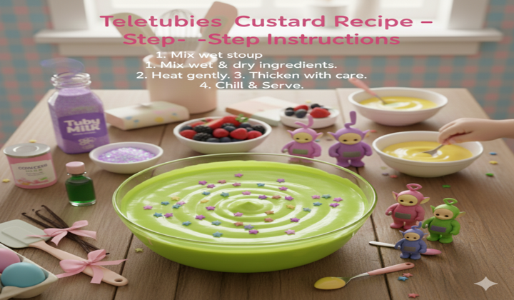 Teletubbies Custard Recipe