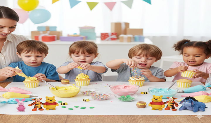 Winnie the Pooh Cupcake Decorating Ideas