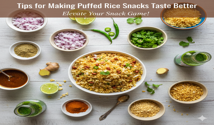 Tips for Making Puffed Rice Snacks Taste Better