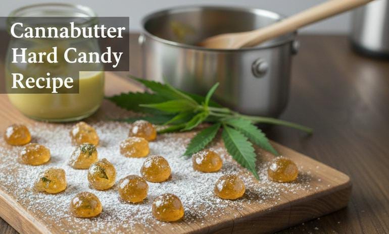 Cannabutter Hard Candy Recipe