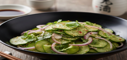 Gyu-Kaku cucumber salad recipe