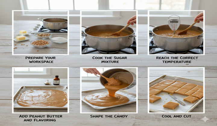 Mary Jane–Style Peanut Butter Candy Recipe