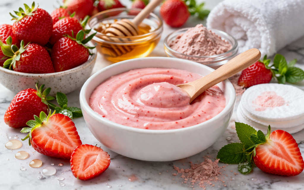 Strawberry Acne-Fighting Mask