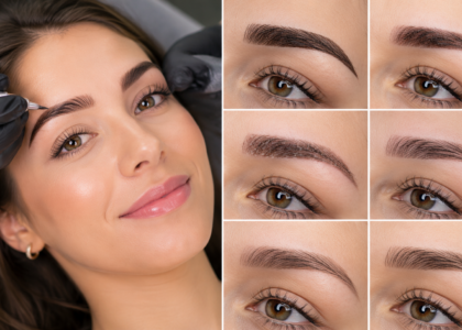 Eyebrow Tattoo Stages