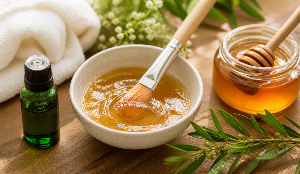 Tea Tree Oil and Honey Antibacterial Mask