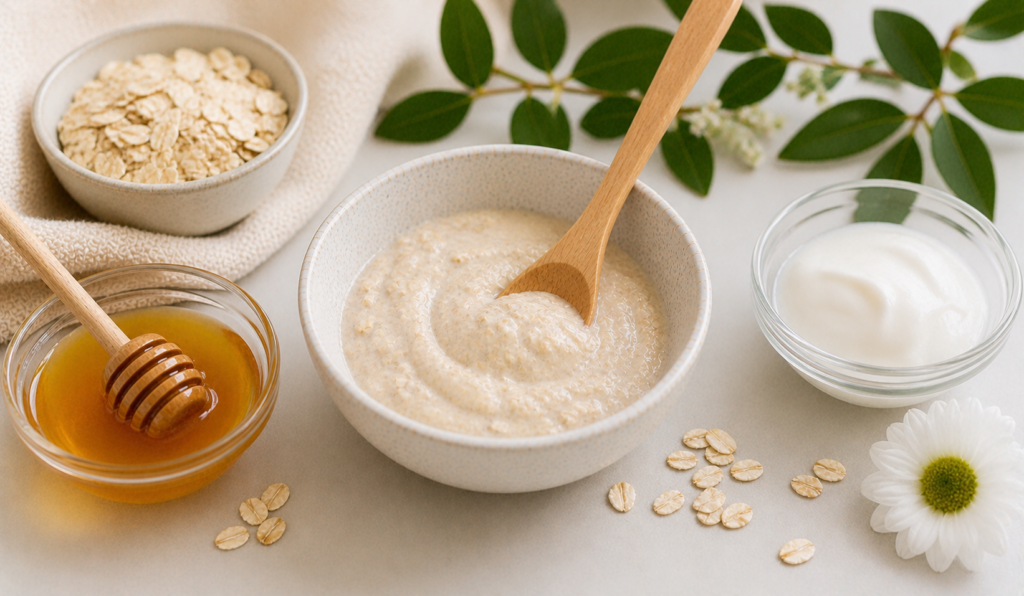 Oatmeal and Honey Soothing Mask
