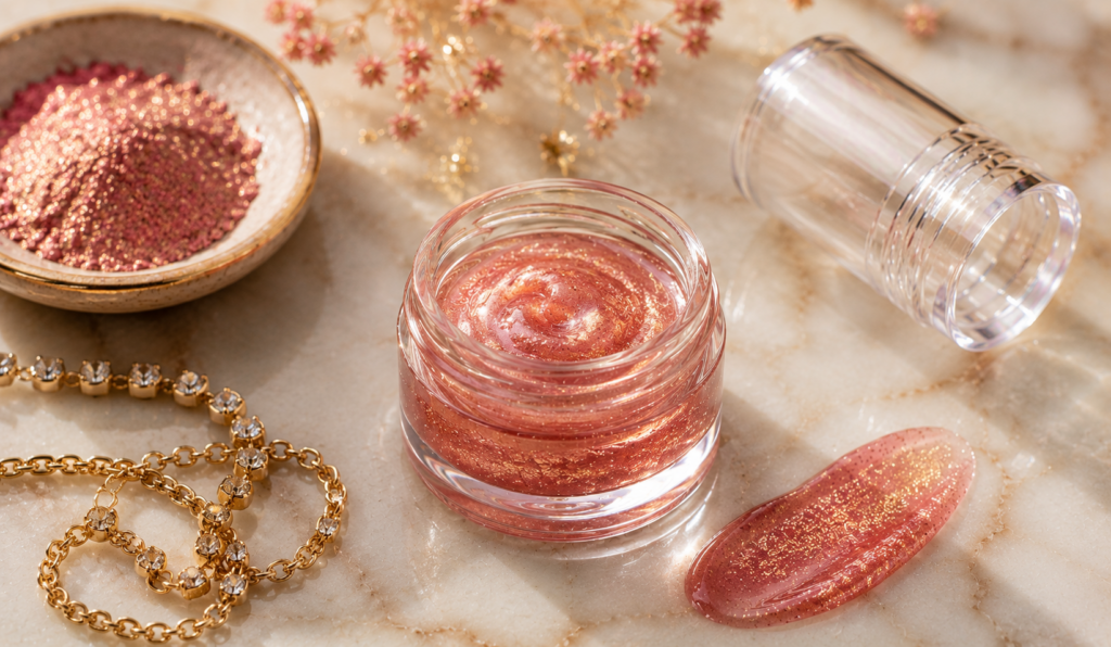 Shimmer Gloss for Fashion Looks
