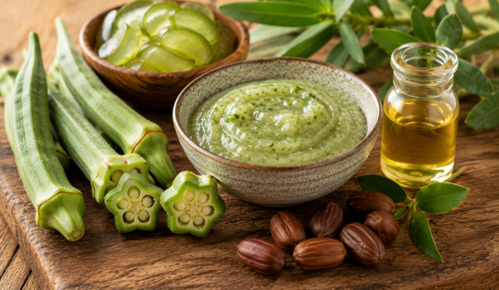 Okra Jojoba Deep Repair Treatment