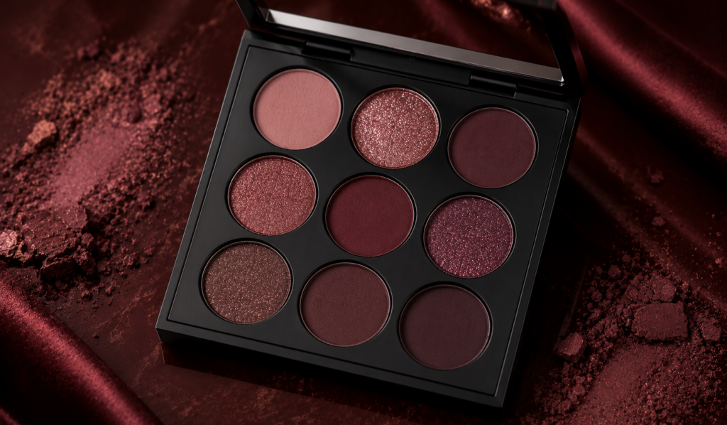 MAC Cosmetics Eye Shadow x 9: Burgundy Times Nine