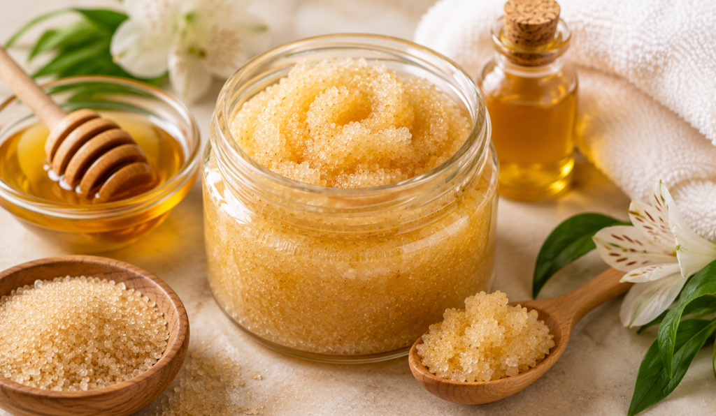 Sugar and Honey Moisturizing Scrub