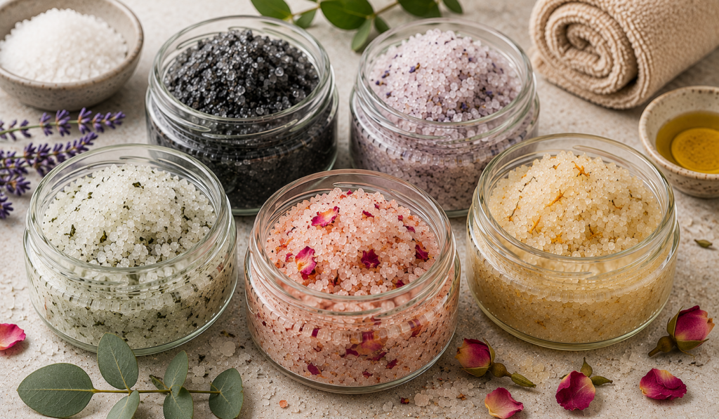 Salt scrubs
