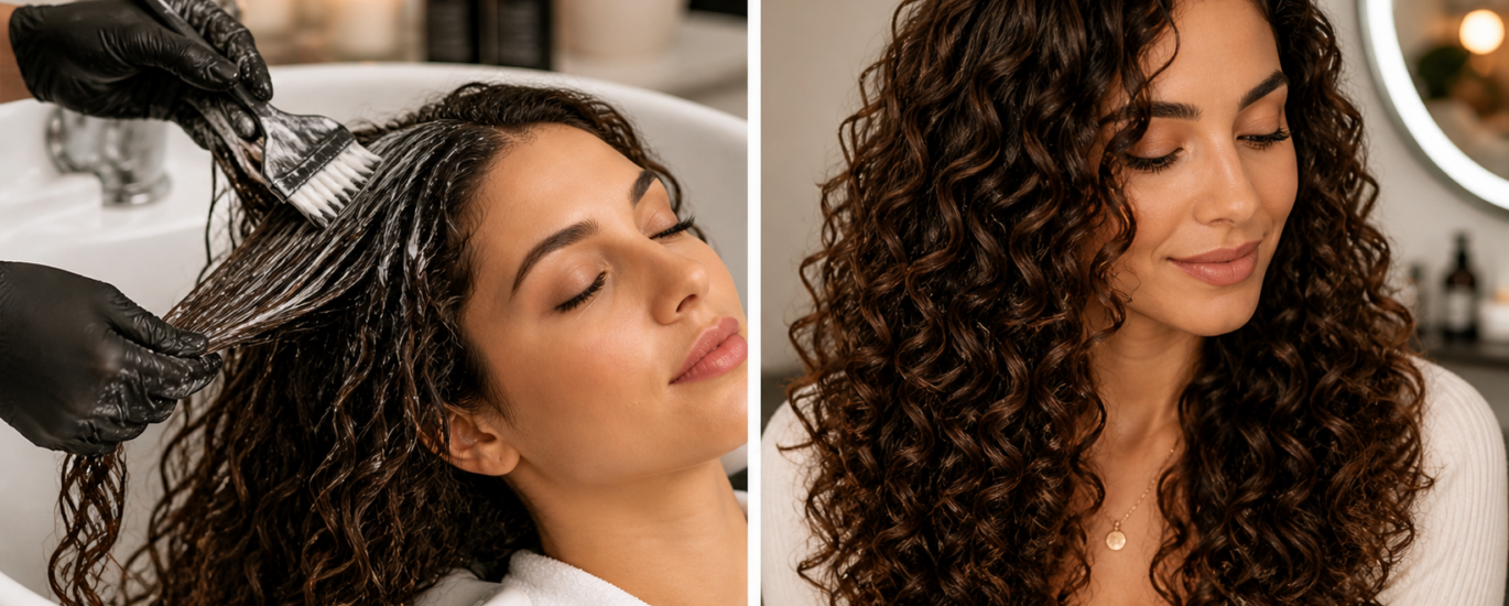 Keratin Treatment for Curly Hair