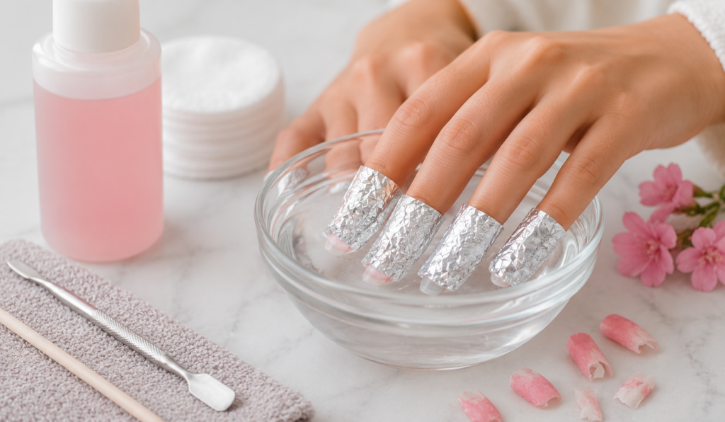 Acetone Soak Method