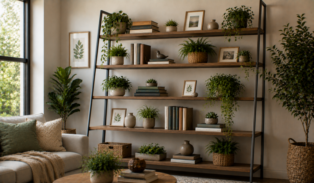 Ladder Shelving