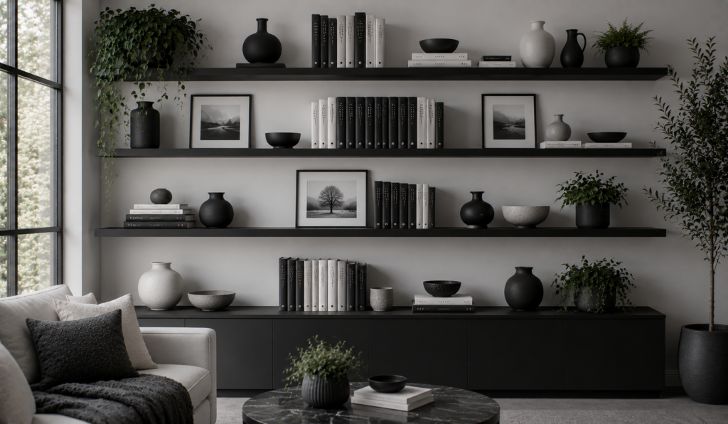 Monochromatic Shelves
