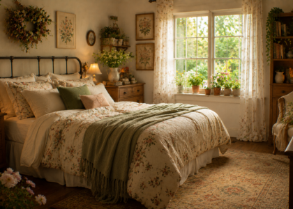Cottagecore Aesthetic Bedroom