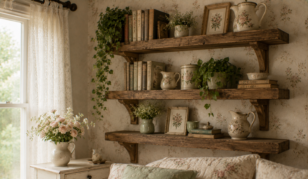 Wooden Shelves