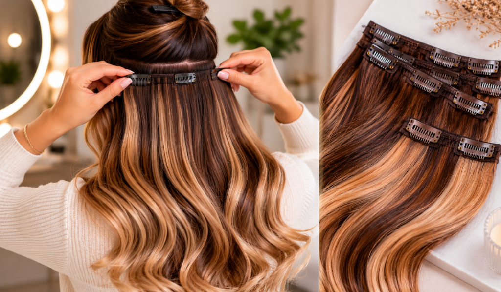 Clip-in extensions
