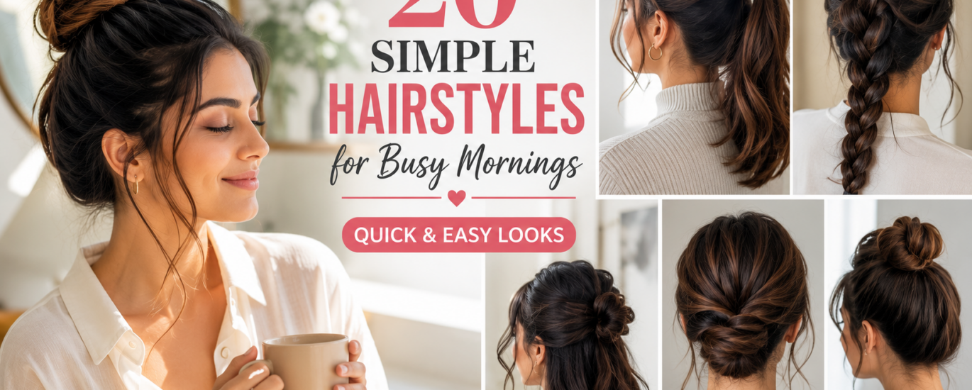 Simple Hairstyles for Busy Mornings