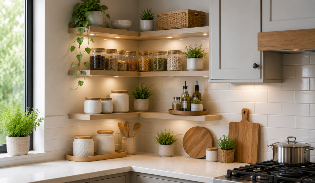 Corner Shelves