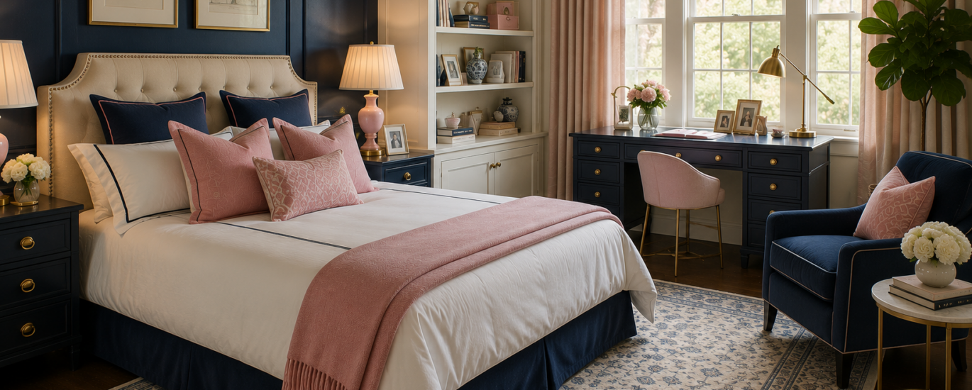 Preppy Bedroom Inspo