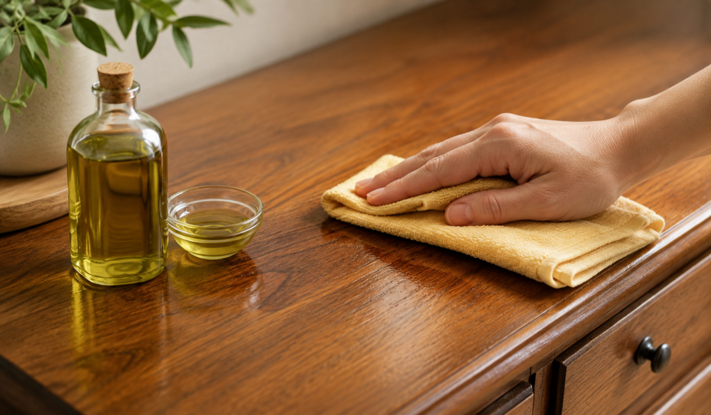 Olive Oil Wood Polish